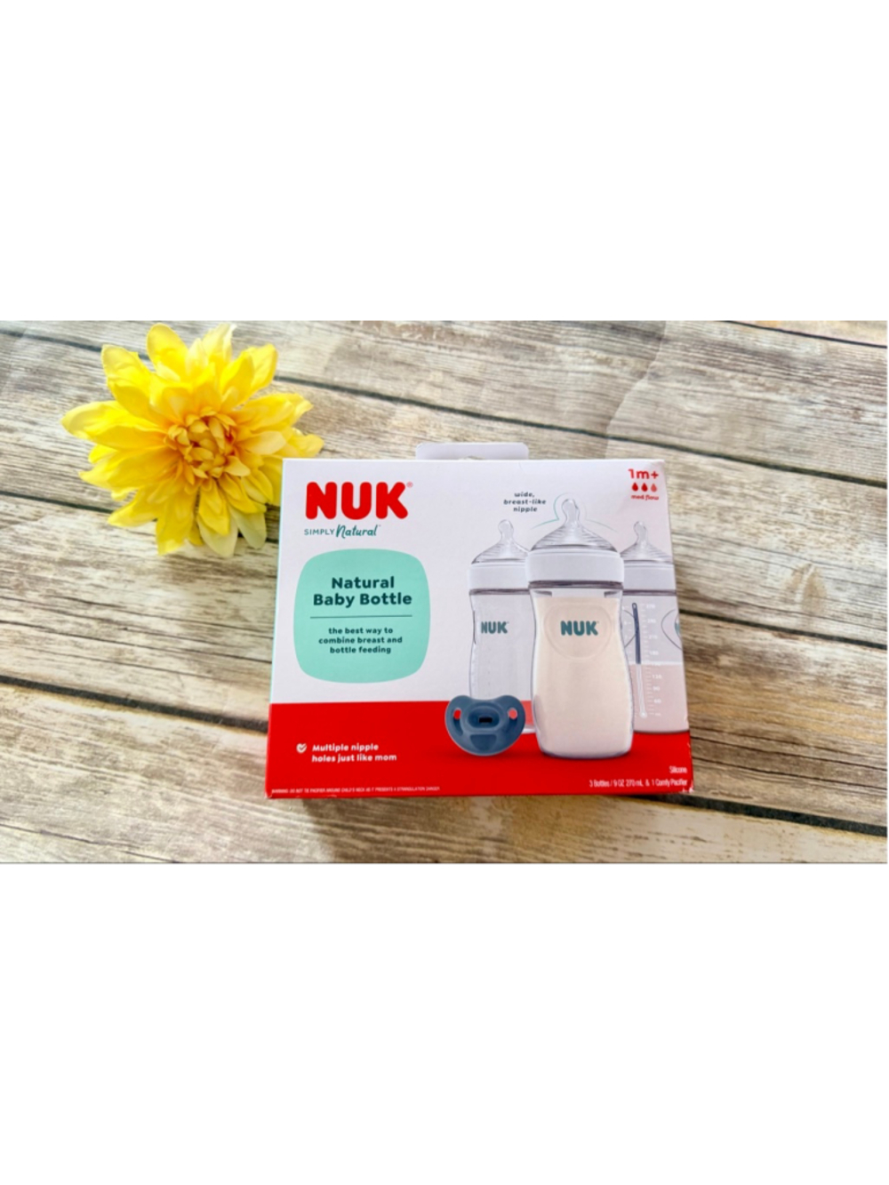 NEW BOX-NUK 9 OZ. BABY BOTTLES